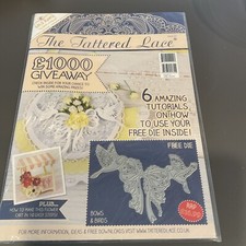 The Tattered Lace Crafting Magazine Issue 27 Free Die Bows  Birds