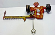 VINTAGE MARX TIN LITO SICKLE BAR MOWER