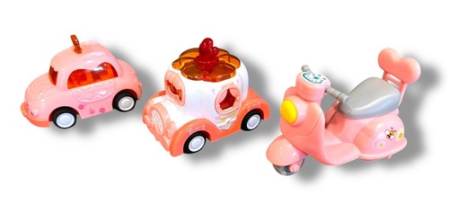 Seveclotree  Toys Vehicles for little Girls Truck Toy Cars Scooter Pink