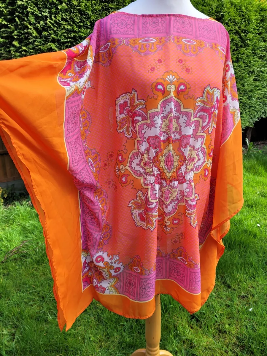 Ladies kaftan hotsell tops uk