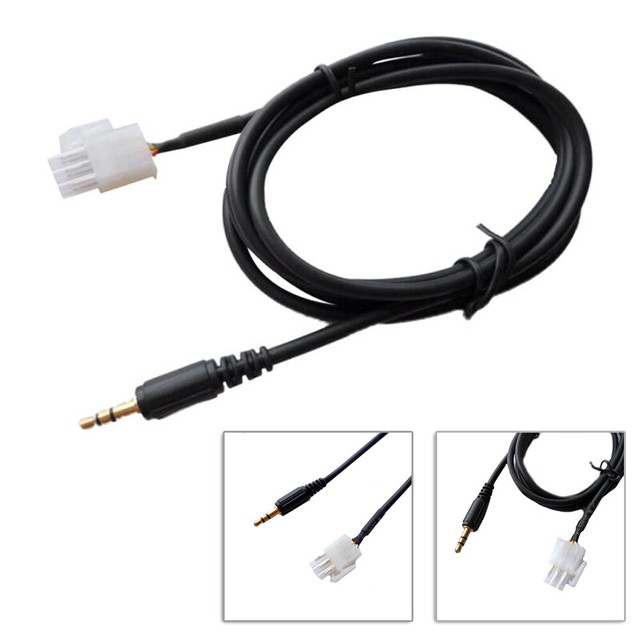 Motorcycle AUX Audio Cable Male Wire 3PIN For Honda GL1800 Goldwing 3