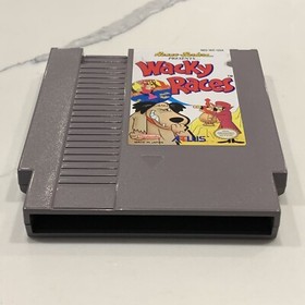 Wacky Races (NES, 1992 ATLUS) Authentic Complete CIB Manual TESTED