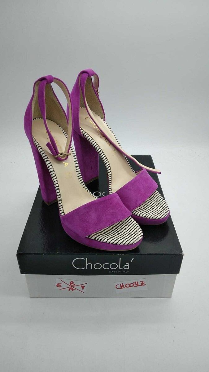 CHOCOLA' Scarpa shoes Sandalo Donna Woman Fuxia Ecopelle Size 39 CH003LZ |  eBay