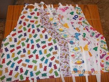  CHILDS COTTON APRON AGE 1-2 YRS VARIOUS DESIGNS
