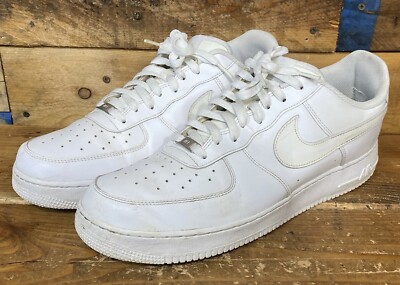 Nike Air Force 1 Low AF1 \'07 Triple White - Mens Size 9 Shoes Sneakers 315122111 Nike Air Force 1 Low AF1  main image 2