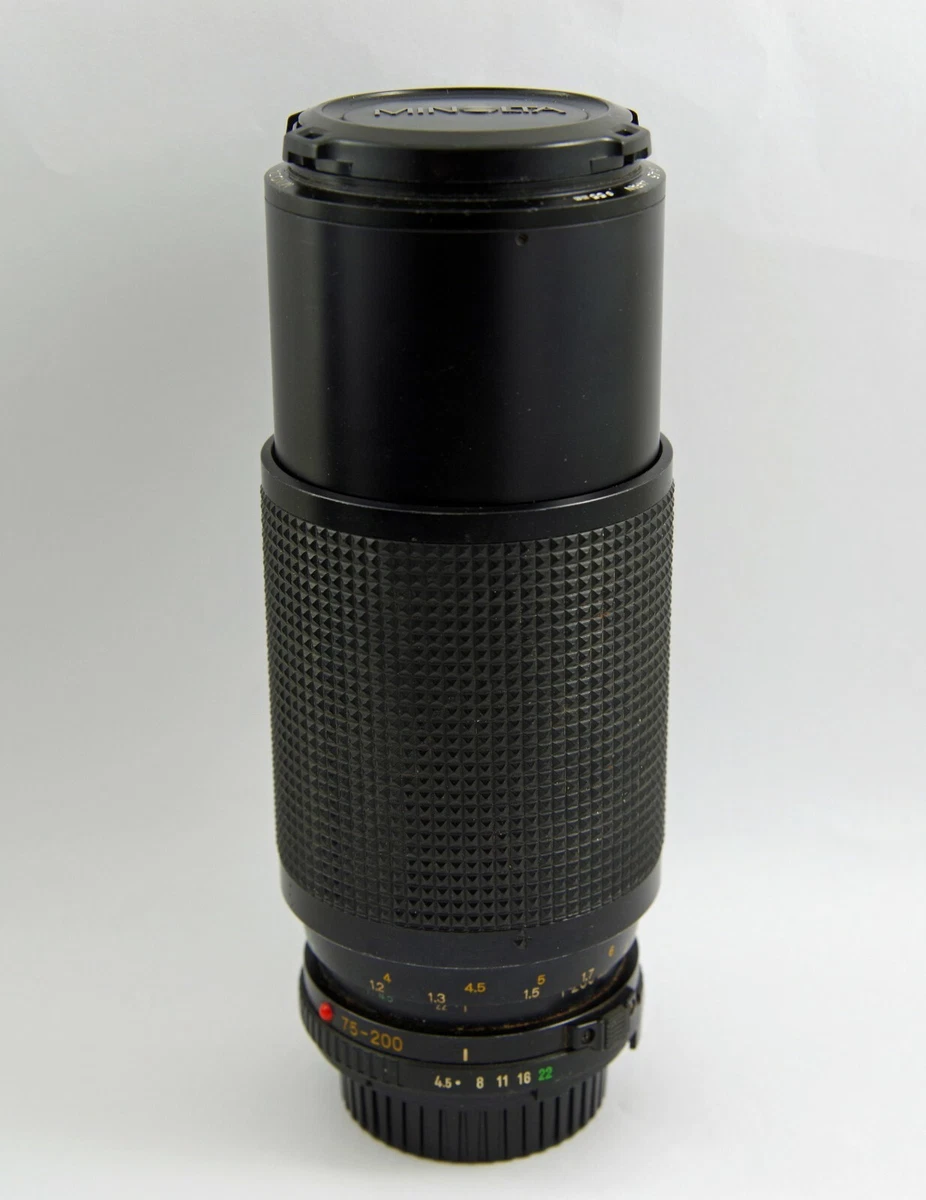 ミノルタ MD 75-200mm F/4.5 ズームレンズ MINOLTAミノルタ MD ZOOM 75-200mm F4.5ズームレンズ - メルカリ