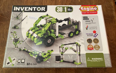 New Sealed Engino Inventor 30 in 1 Models Motorized Set NIB Look