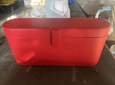 Genuine Dyson Airwrap Presentation Case Only Red Storage Box Very Clean Rare