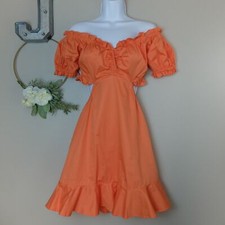 ASTR The Label Verana Dark Tangerine Cut Out Dress Size Small NWT