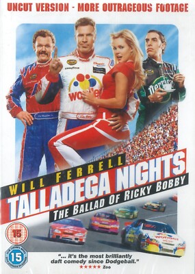 Talladega Nächte: The Ballad Of Ricky Bobby (2006) Neu Ovp DVD, Will Ferrell