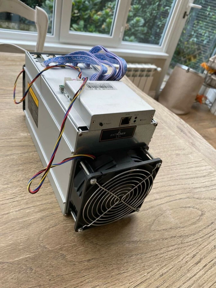Bitmain antminer L3+ con alimentatore PSU litecoin dogecoin mining 560 MH/S - Immagine 2 di 4