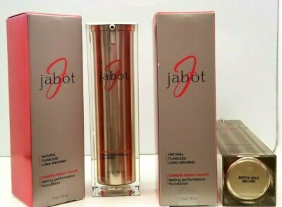 2 pk Jabot Camera Ready Color Lasting Performance Foundation 1oz PICK YOUR SHADE