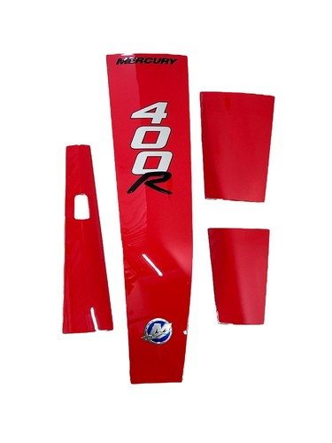 Mercury Marine 8M8047100, 400R Red Cowling Accent Panel & Decal Kit - Bild 1 von 5