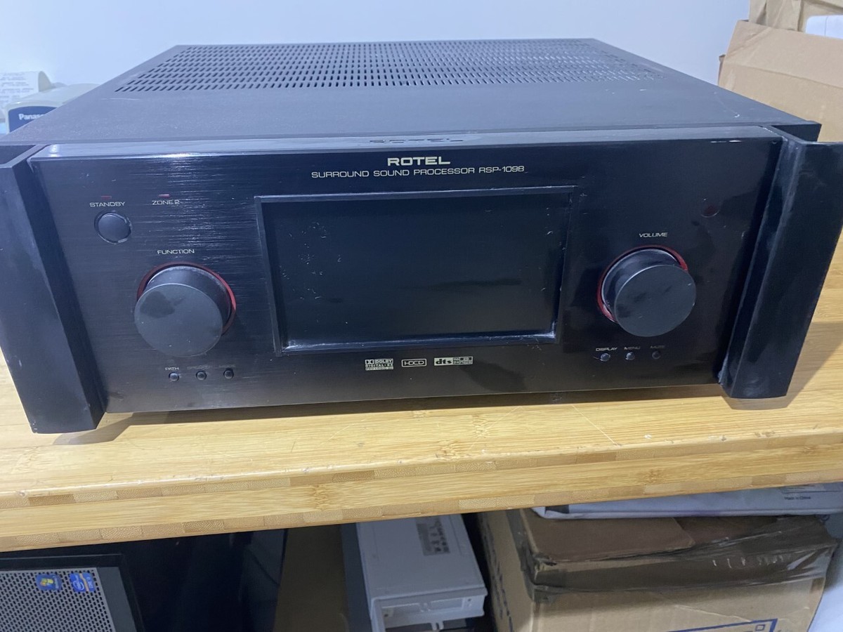Rotel RSP-1098 Surround Sound Processor works fine | eBay