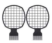 Pack de 2 Esponjas Peine Twist para Rizos - Herramienta Afro Pick para Estilo