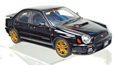 Car Art Stand Model 78644 Subaru Age Impreza WRX STI Schwarz 1 18