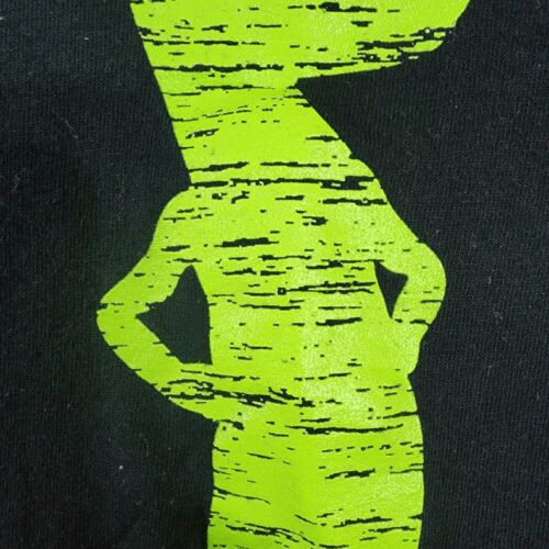 Geico Shirt Mens Large Black Gecko Insurance Promo Y2K Fruit Of The Loom Vantage - Picture 7 of 12