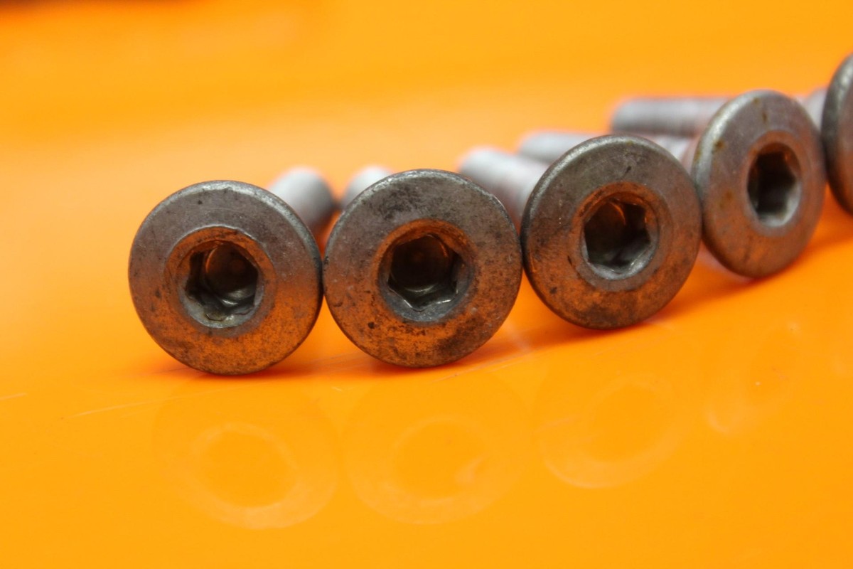 2013-2017 KAWASAKI NINJA ZX6R OEM FRONT LEFT RIGHT ROTOR BOLT SET