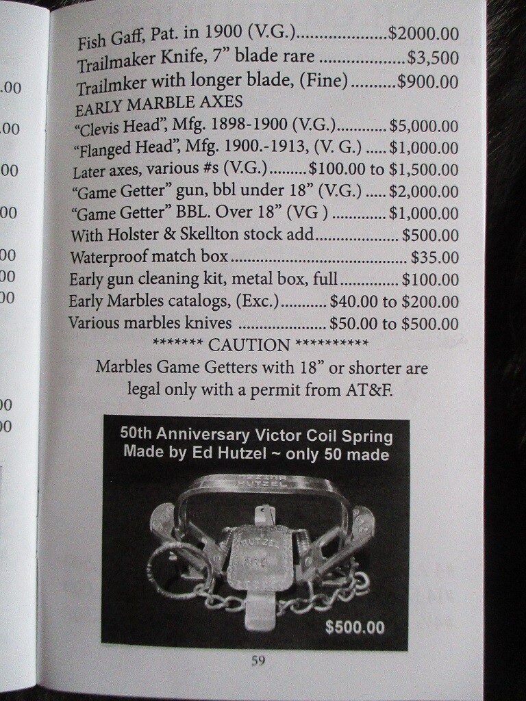 Trap Collector's Guide Buyers Blue Book NEW for 2026 - Antique
