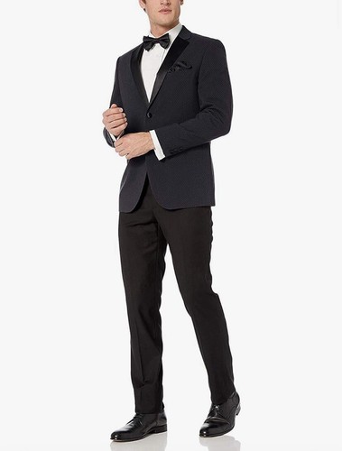Caravelli 2 Piece Black Tuxedo Suit Set 40S Men’s