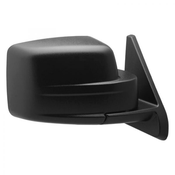 For 07-09 JP PATRIOT POWER MIRROR TEXTURED BLACK W/O HEAT W/MANUAL FOLD RH