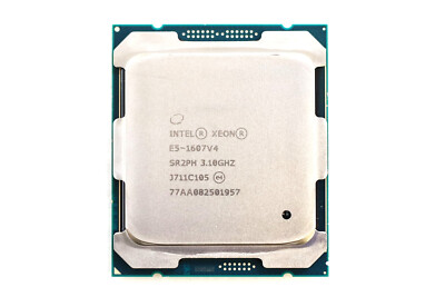 Intel Xeon E5-1607 v4 3.10GHz Quad-Core 10MB LGA 2011-3 Processor P/N: SR2PH