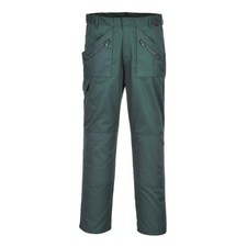 Portwest S887 Action Cargo Work Trousers Spruce Green