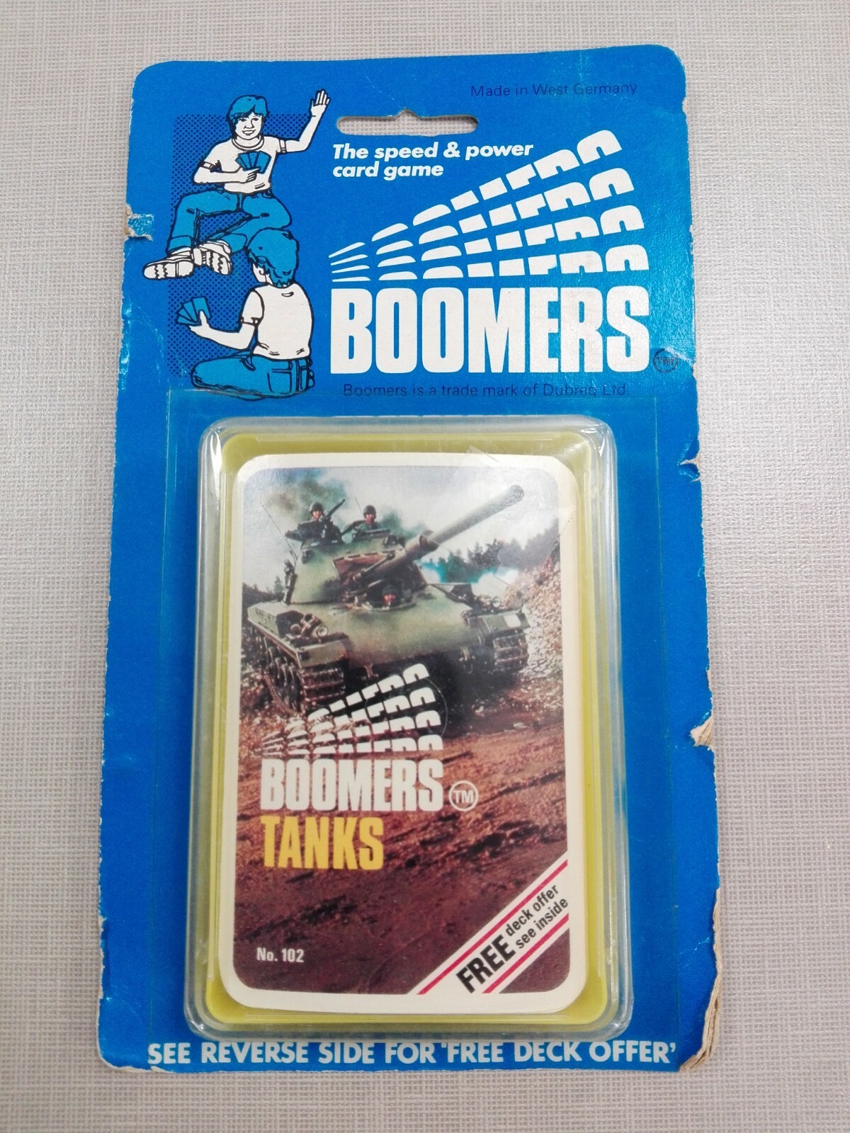 Boomers Tank Deck 32 Cards Vintage Collectible Made in West Germany | eBay