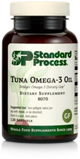 Standard Process Tuna Omega-3 Oil EPA and DHA Whole Food Support, 120 Softgels