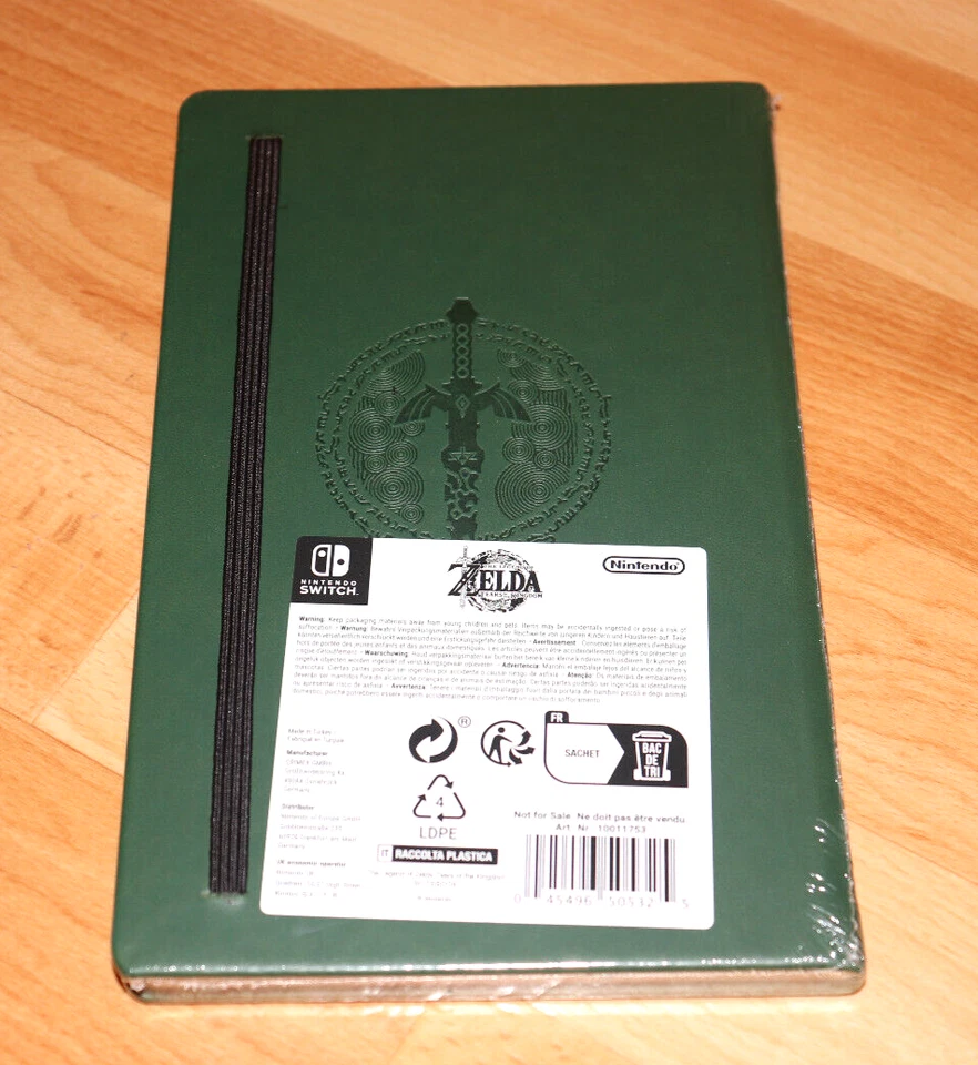 The Legend of Zelda Tears of the Kingdom Promo Notepad Notebook Nintendo Switch - Image 2 of 4