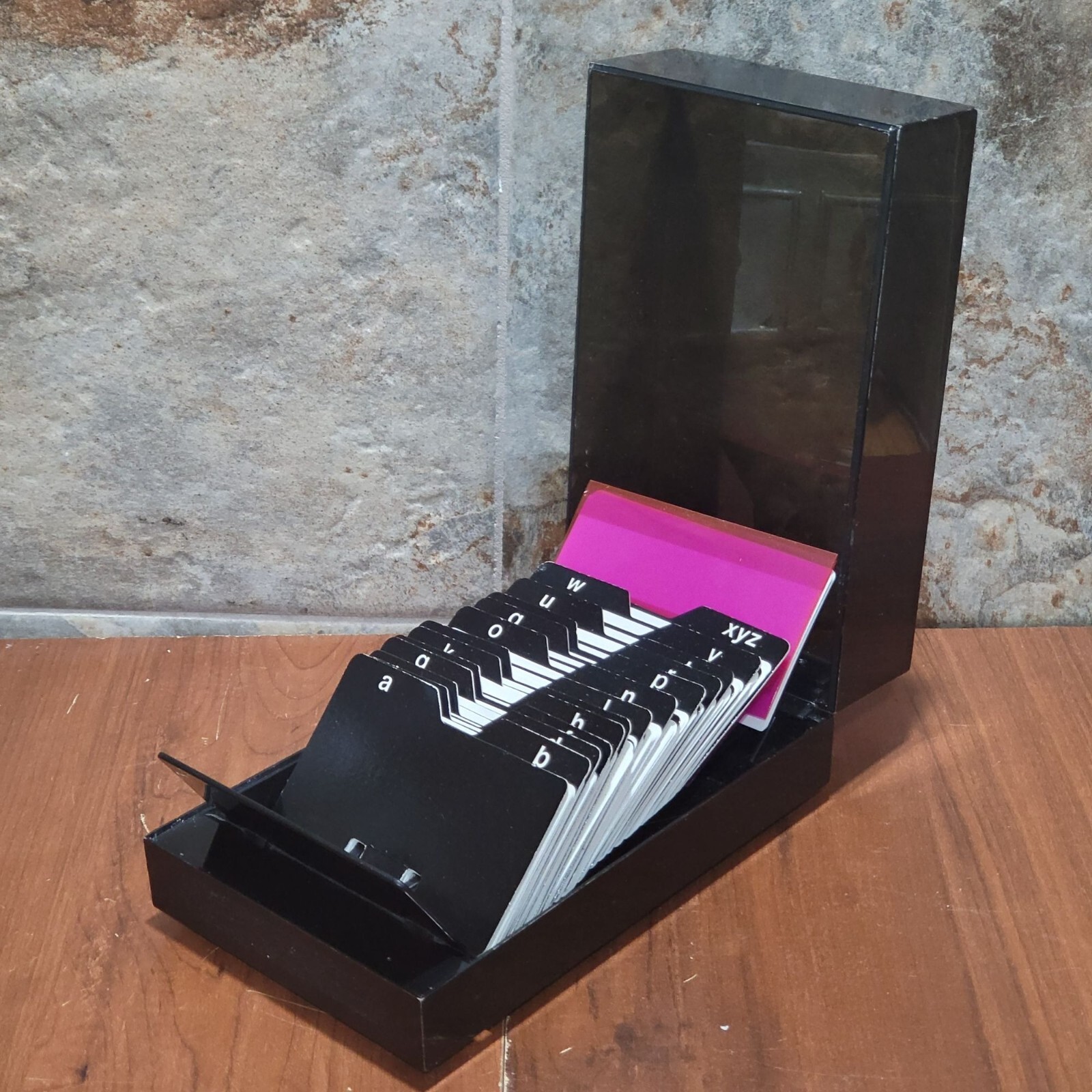 Rolodex Small Desk Business Card File | eBay