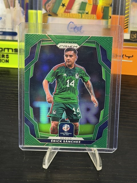 Erick Sanchez 2024 Panini Prizm Copa America #135 Green Prizm/5