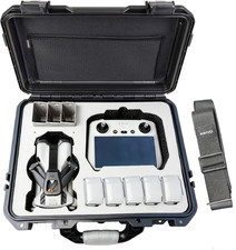 Carrying Case for DJI Mini 5 Pro IP67 Waterproof Hard Shell Drone Protective Cas