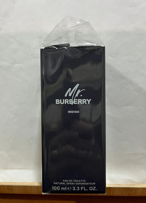 Burberry Mr. Burberry Indigo  EdT Spray 100ml , new ,fotos reales