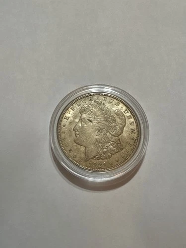 1921-D Morgan Silver Dollar VF/XF – Original Surfaces Nice Coin Denver Mint