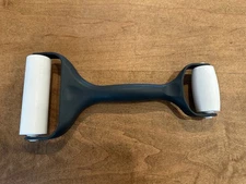 Pampered Chef Bakers Roller 1485 Dual Rolling Pin Pizza Pie Pastry Cookie Dough