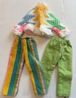 Vintage  Barbie Maxi Mod Shillman Knitted Fashion Top and Mod Pants