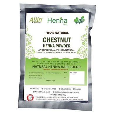 Allin Exporters Henna Hair Color 100% Organic and Chemical Free Henna for Hair C