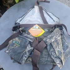 MPI Outdoors Mossy Oak Break Up Turkey Hunting Vest Padded Seat Cushion Camo OS 