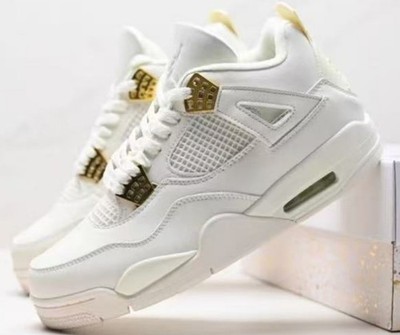 US Size 7-12 Jordan 4 Rerto Mid-Top Basketball Shoes Man