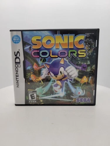 Sonic Colors Nintendo DS Authentic & Tested CIB