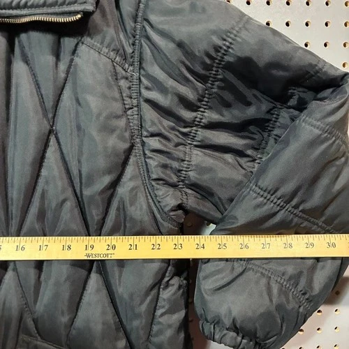 VTG Current Seen Quilted Puffer Winter Coat Men's Size Large image 6