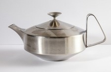 Vintage 1960s MCM Old Hall Alveston Robert Welch S.Steel "Aladdins Lamp" Teapot