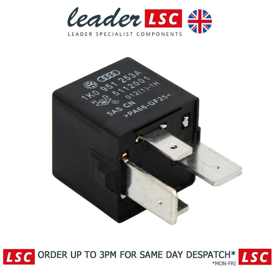 Engine ECU Control Relay Skoda Octavia 2004 to 2013 NEW GENUINE VAG 1K0951253A - Image 4 of 4
