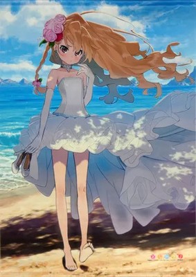 Toradora! Aisaka Taiga Wedding B1 Tapestry Polyester Artwork Summer C92