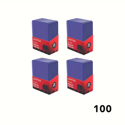 100ct Top Loader LOVFEN 3 ''X 4'' TCG Protective Case