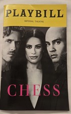Chess Broadway Playbill 2026 Imperial Theatre Lea Michele Aaron Tveit