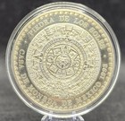 1993 Mo 2oz Proof  Silver Aztec Calendar  - Piedra De Los Soles