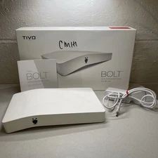 TiVo Bolt TCD849500 White 500GB Digital Video Recorder DVR Powers On Untested!