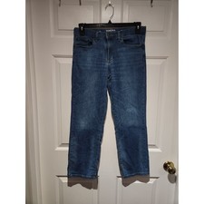 Boy's Sz 14H Husky Blue Denim Jeans Adjustable Waist by Sonoma